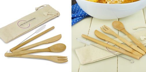 Bamboo Cutlery Set 117633-0b