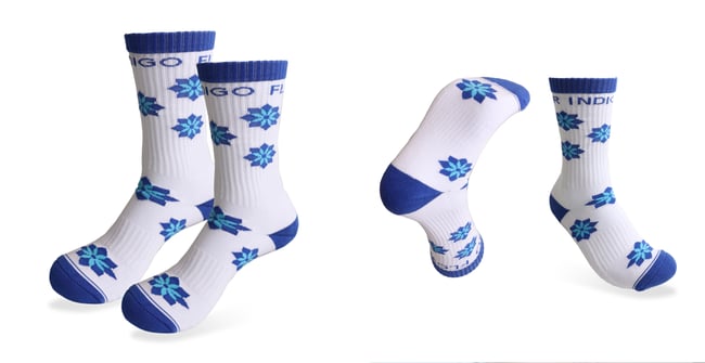 Crew Woven Work Socks - With Towel Bottom