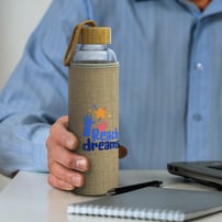 Eden Glass Bottle - Natural Sleeve 124747-6