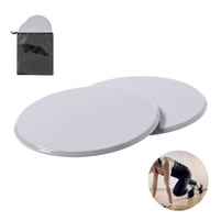 FITNESS SET OF 2 SLIDING GLIDING DISCS NON SLIP EVA SURFACE YUM 1293-000-7