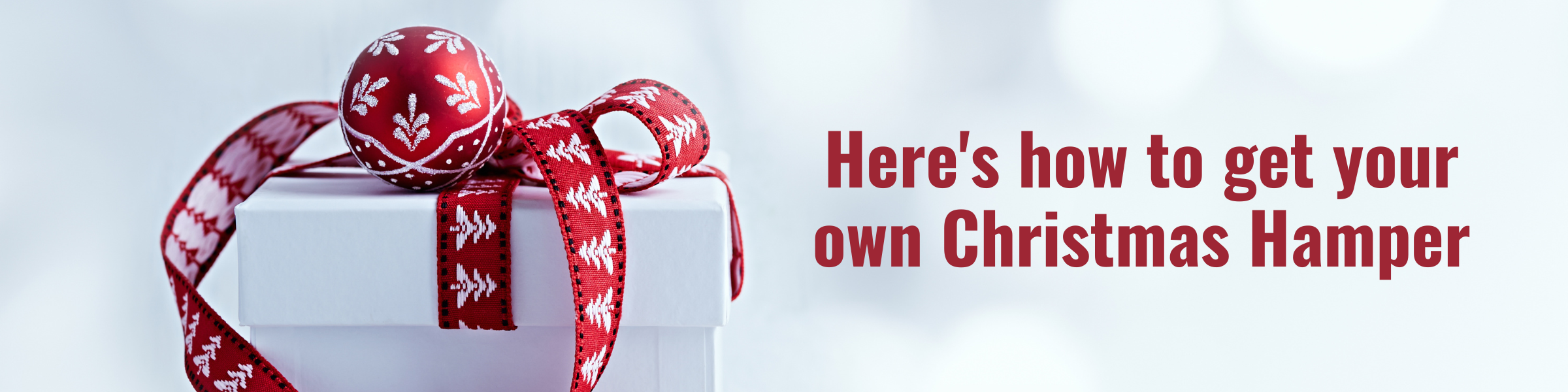 How to get your own christmas hamper