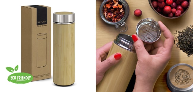 NATURA Bamboo Vacuum Bottle