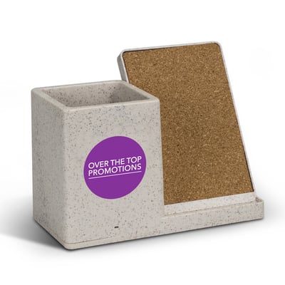 NATURA Oaken Wireless Charger Desk Caddy