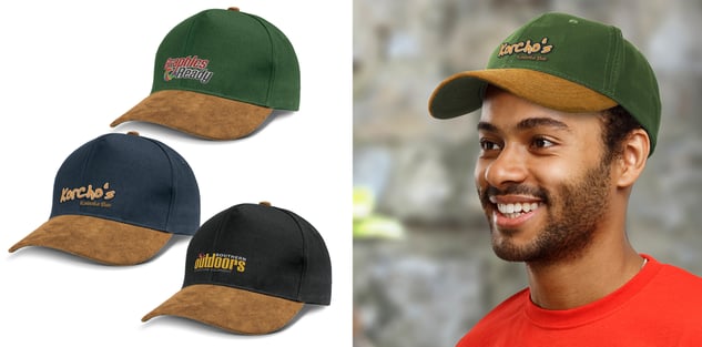 Outback Suede Peak Cap 114372-0_