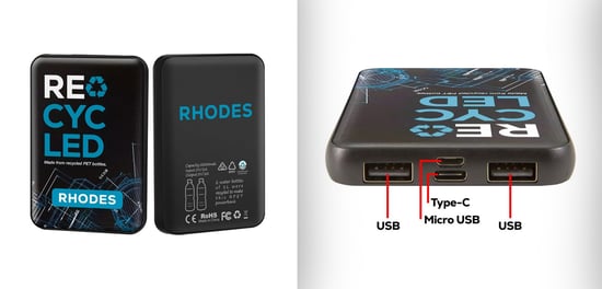 Rhodes Eco Power Bank
