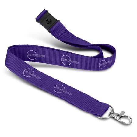 Soft Touch Logo Lanyard