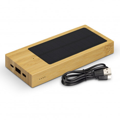 Solar powered power bank