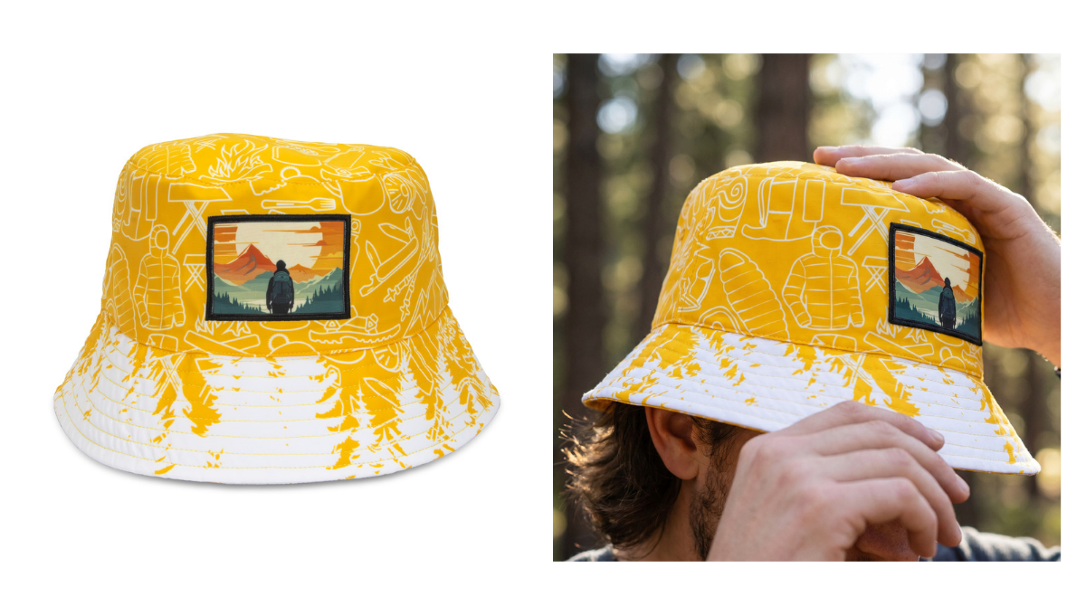Sonny Custom Bucket Hat with Full Colour Patch
