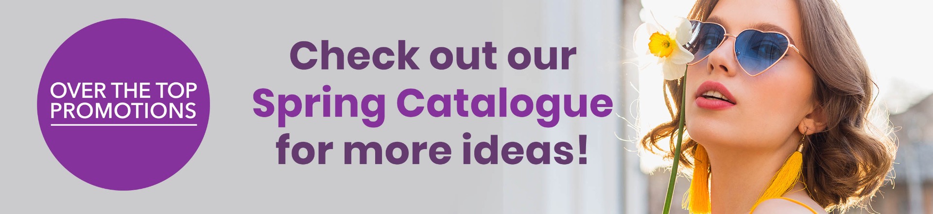 Spring Catalogue Banner