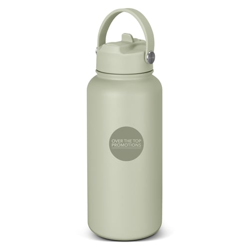 Wide-mouth vacuum bottle
