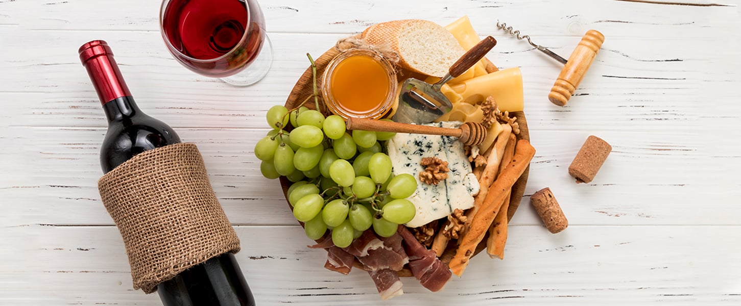 Wine and Cheese